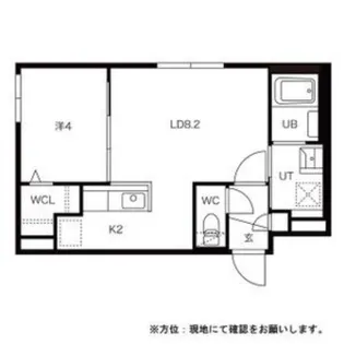 Caviar56(キャビア56)【3階】の間取り