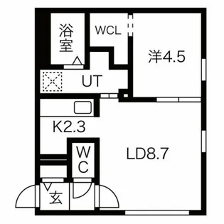 Elm GardenⅤ【3階】の間取り