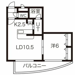 さんぱちBLDI【6階】の間取り
