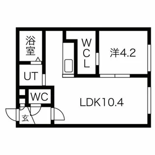 bonheur栄通【3階】の間取り