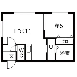ヴィンテージ【1階】の間取り
