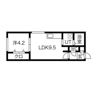 SERAM美園(セラム美園)【4階】の間取り