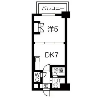 ミルフィオーレ学園前【404号室】の間取り