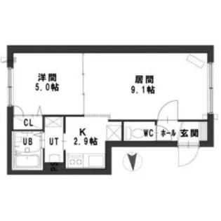 オルムドグランメール【3階】の間取り