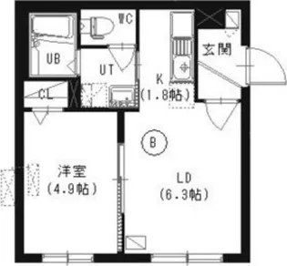 Esperanza(エスペランザ)【4階】の間取り