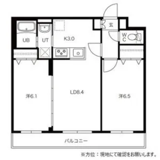 Ritz GRANDE東札幌(リッツグランデ東札幌)【3階】の間取り