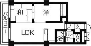 リラウインド平和【202号室】の間取り