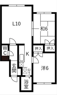 橋場ハイツ【202号室】の間取り