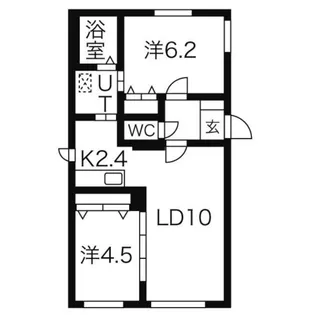 セントアイ14【2階】の間取り