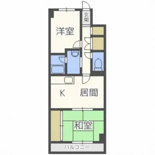 メゾン大地【103号室】の間取り