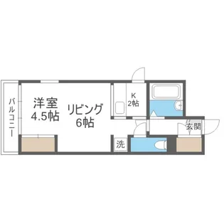 アニバーサリー30th南郷【2階】の間取り