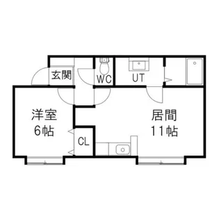 S.Uハイツ【2階】の間取り