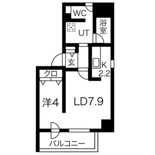 STELLA LUCE【9階】の間取り