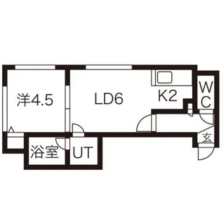 カルムプラッツ【2階】の間取り