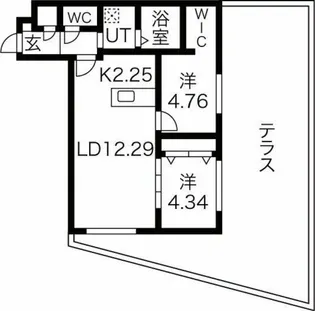 KIi(キイ)711【1階】の間取り