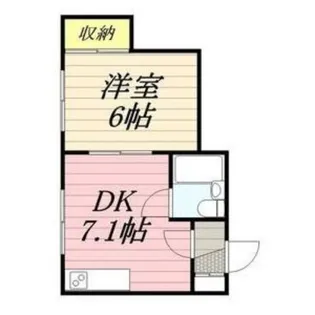 ジュネスパーク【301号室】の間取り