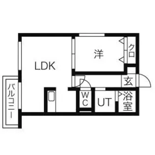 グランメゾン栄通【4階】の間取り