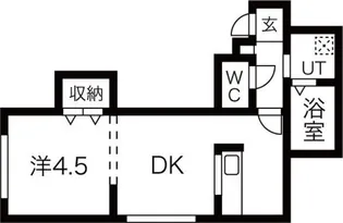 エースマンション【3階】の間取り