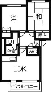 シャトーセピア【1階】の間取り