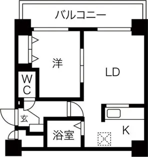 メディカルコート東札幌【9階】の間取り