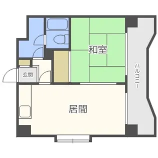 ライフピア307【404号室】の間取り