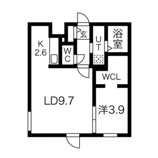 SELENE(セレーネ)【4階】の間取り