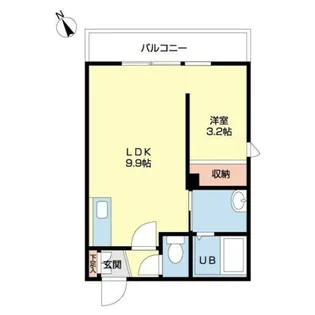 オリエントコート学園前【4階】の間取り