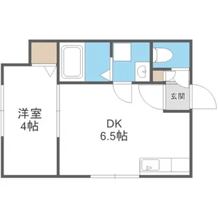 ホヌ豊平A【2階】の間取り