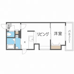 アリスマナーBLD【8階】の間取り