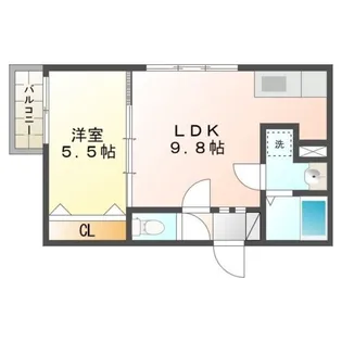 セントラルステート豊平 【3階】の間取り