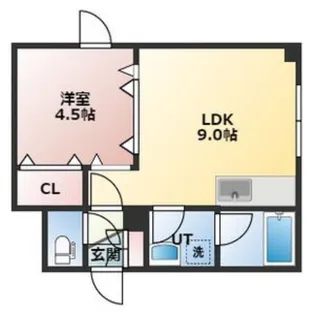ライブヒア【2階】の間取り