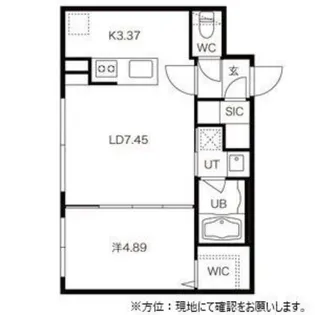 PARK HILLS(パークヒルズ)【1階】の間取り