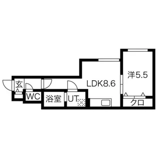 ASTER TOYOHIRA(アステールトヨヒラ)【2階】の間取り
