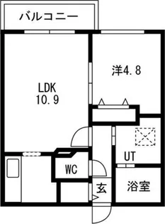 HANA 24【2階】の間取り
