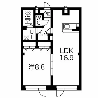 センチュリーパークハイツ【4階】の間取り