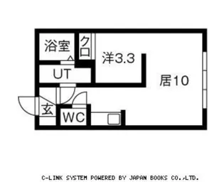パティオ平岸【1階】の間取り
