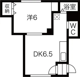 アーバンハイツK-1【7号室】の間取り