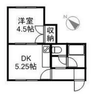 エスポワール東札幌【3階】の間取り