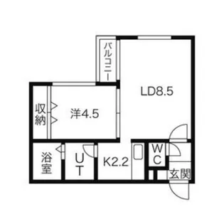 グラスマーレV【3階】の間取り