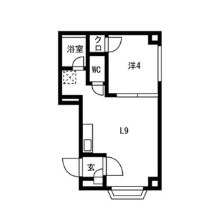 プレイズ中の島【3階】の間取り