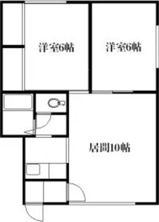 ヴィアフェラーラA棟【202号室】の間取り