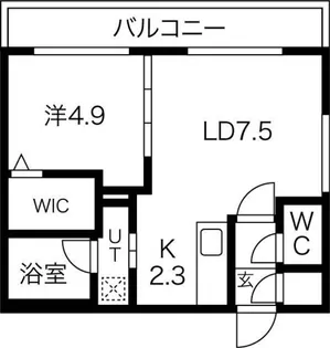 SARAH (サラ)【2階】の間取り