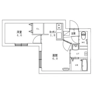 viride tres (ウィリデ トレース)【2階】の間取り