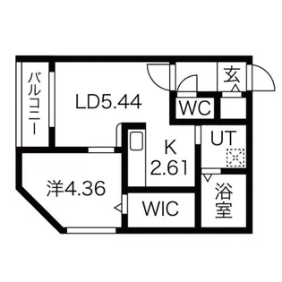 タルト南郷【4階】の間取り