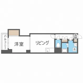 グローリーSYビル【8階】の間取り