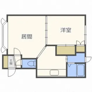 SKコーポラス【301号室】の間取り