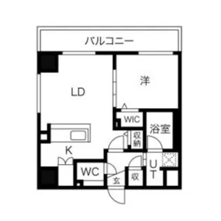 NCウイング白石【6階】の間取り