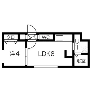 FORESTA平岸【3階】の間取り