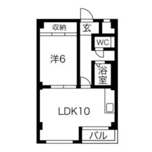 ジャルダンⅠ【403号室】の間取り