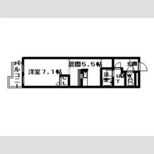 コンパス白石【3階】の間取り